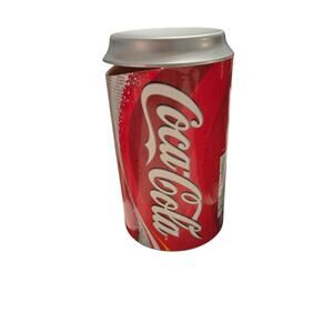 Vintage Coca-Cola Can Coaster Tin Holder